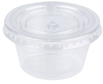 Plastic Portion Cups 1 oz - 2500/Pack