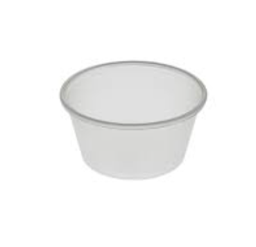 Plastic Portion Cups 2 oz - 2500/Pack