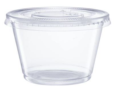 Plastic Portion Cups 4 oz - 2500/Pack