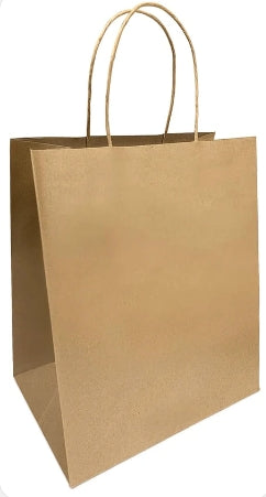 Paper Shoppin Bags w/handles - 250/Pack