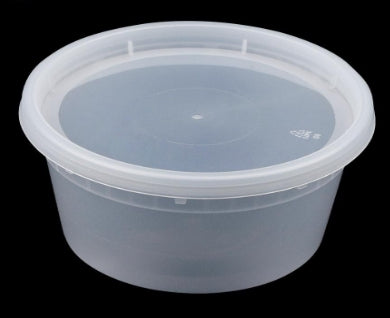 Plastic Containers S 12 - 240/Pack